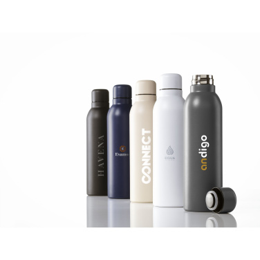 Logo trade advertising product photo of: Helios RCS Recycled Steel Bottle 470 ml