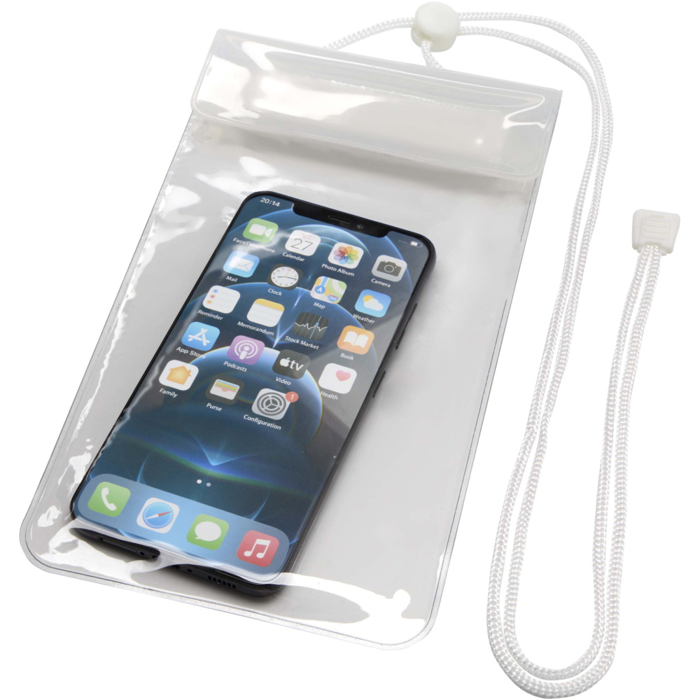 Logotrade promotional merchandise picture of: Dombay waterproof phone pouch size XL