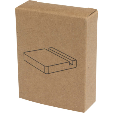 Logo trade advertising product photo of: Ebla bamboo phone stand