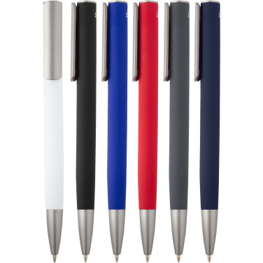 Logotrade promotional merchandise picture of: Ziguur recycled aluminium ballpoint pen (black ink)