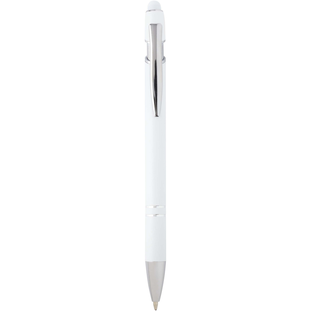 Logotrade business gift image of: Kish ballpoint pen with silver finish (black ink)