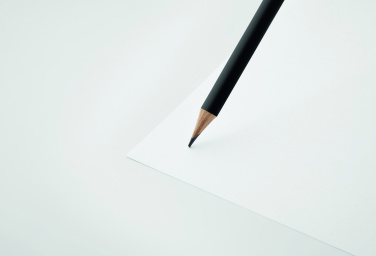 Logo trade business gift photo of: Natural pencil with eraser