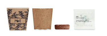 Logo trade promotional item photo of: Mint seeds growing kit
