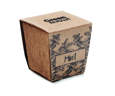 Logotrade promotional merchandise photo of: Mint seeds growing kit