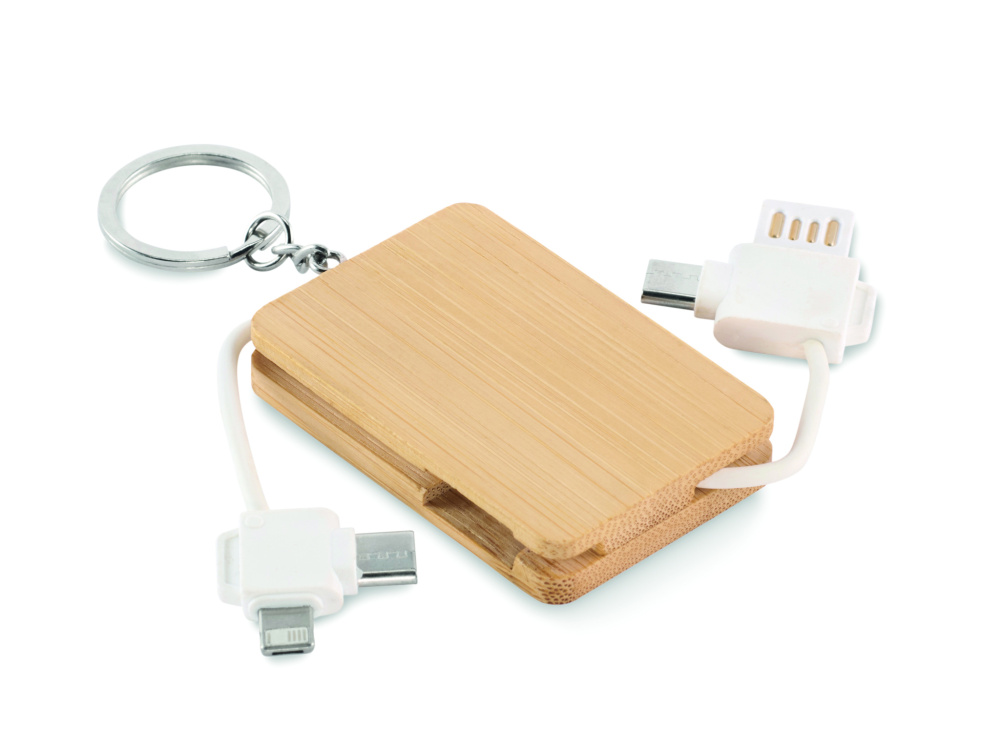 Logotrade corporate gift image of: Key ring charging cable