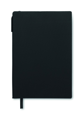 Logo trade promotional merchandise image of: A5 PU notebook with pen