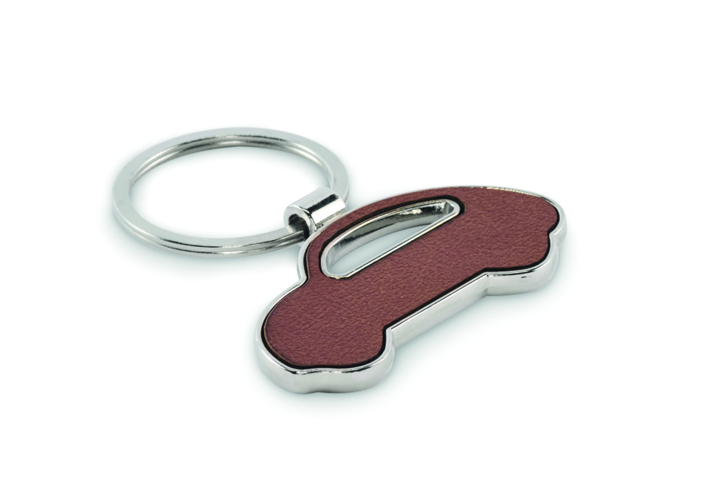 Logotrade advertising products photo of: Car shaped key ring