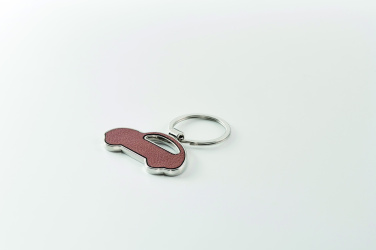 Logotrade business gifts photo of: Car shaped key ring