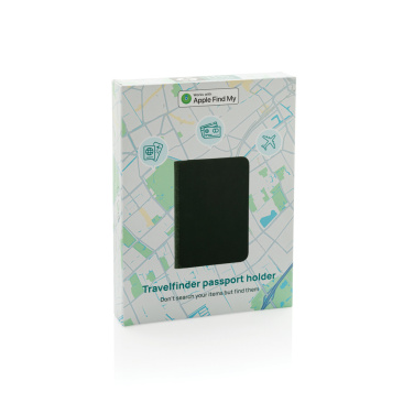 Logotrade advertising product image of: Trackmate RCS rpolyester passport holder worldwide locating