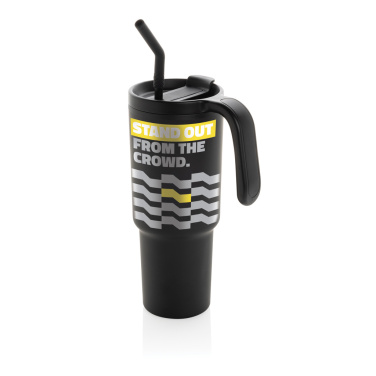 Logotrade promotional product image of: Graphic 360 RCS certified recycled steel tumbler 900ml