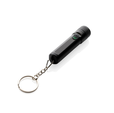 Logo trade promotional gift photo of: Gear X rechargeable ultra bright keychain torch