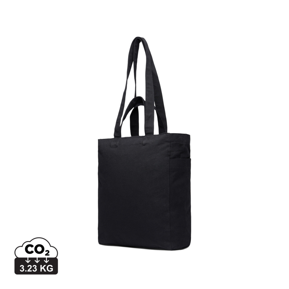 Logotrade promotional merchandise image of: VINGA Hilo AWARE™ recycled canvas zip tote