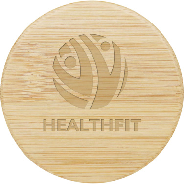 Logotrade promotional item picture of: Lustre bamboo mirror