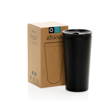 Logo trade business gift photo of: Aviana™ Rowan RCS Recycled Tumbler 500 ML