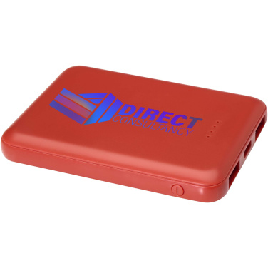 Logo trade promotional items image of: Asama 5000 mAh Type-C recycled plastic power bank