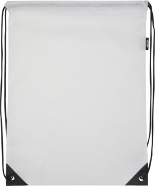 Logotrade promotional gifts photo of: Evergreen GRS recycled non-woven drawstring bag 5L