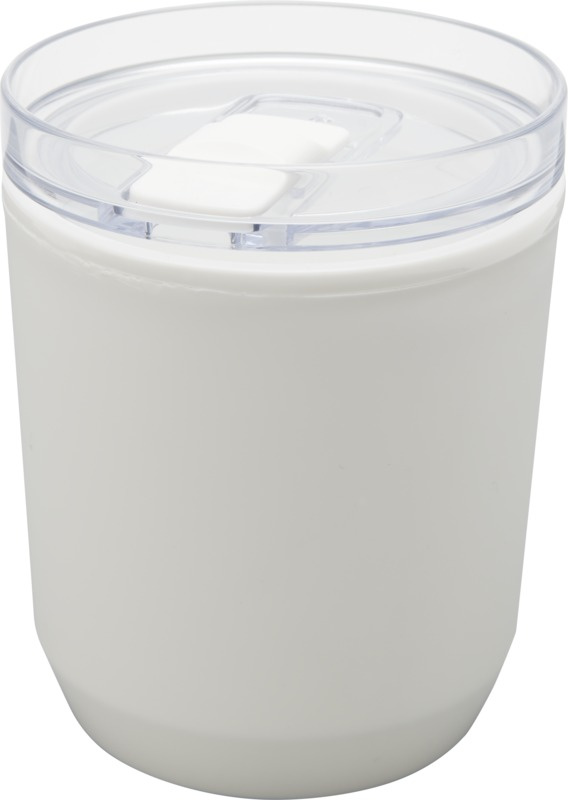 Logo trade promotional giveaways image of: Hudson 180 ml recycled plastic double-wall tumbler