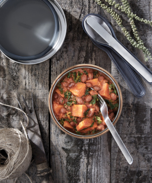 Logo trade promotional merchandise image of: Black+Blum Glass Lunch Bowl 750ml