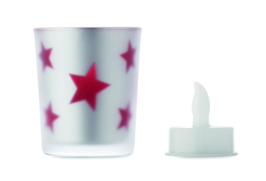 Logo trade advertising products picture of: LED tea light candle