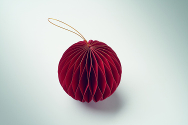 Logotrade promotional item picture of: Foldable  XMAS bauble hanger