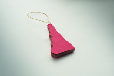 Logo trade promotional item photo of: Christmas paper tree hanger