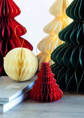 Logotrade promotional product picture of: Christmas paper tree hanger