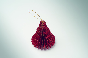 Logo trade promotional gifts image of: Christmas paper tree hanger