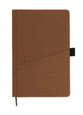 Logotrade advertising product image of: A5 notebook PU front pocket