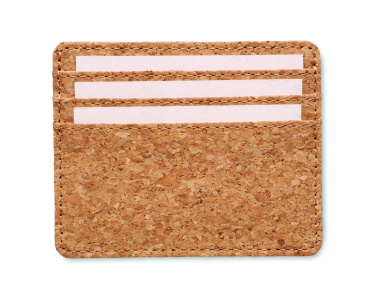 Logo trade promotional merchandise image of: Cork cardholder with RFID