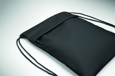 Logotrade promotional merchandise image of: Drawstring bag in 600D RPET