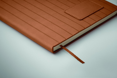 Logotrade promotional giveaways photo of: A5 notebook in smokey PU