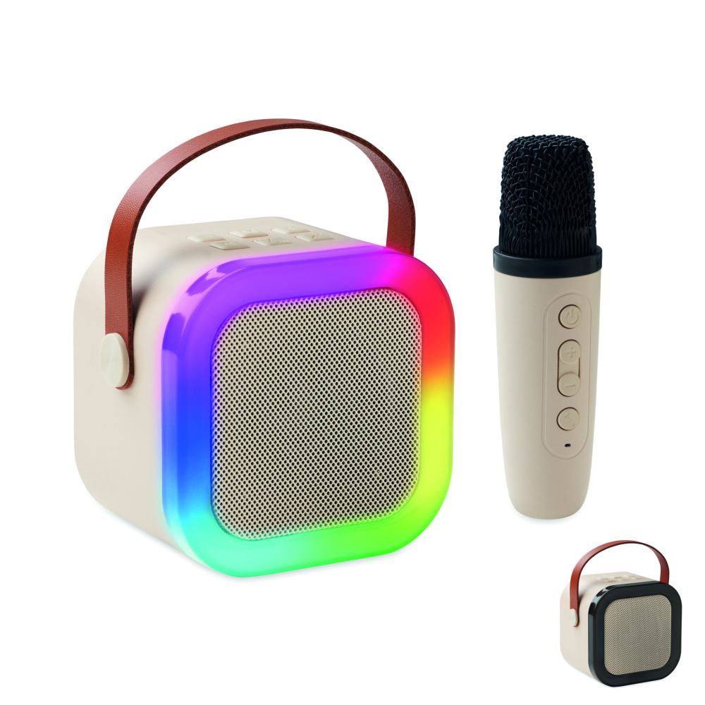 Logotrade business gift image of: Karaoke set speaker