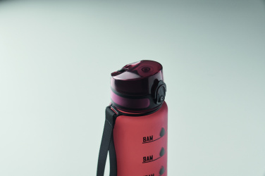 Logo trade promotional products image of: Sports water bottle RPET 1L