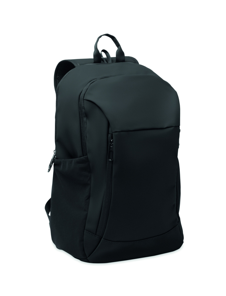 Logo trade advertising products image of: 15" soft PU laptop backpack