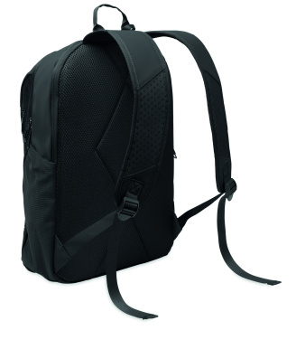 Logo trade promotional items image of: 15" soft PU laptop backpack