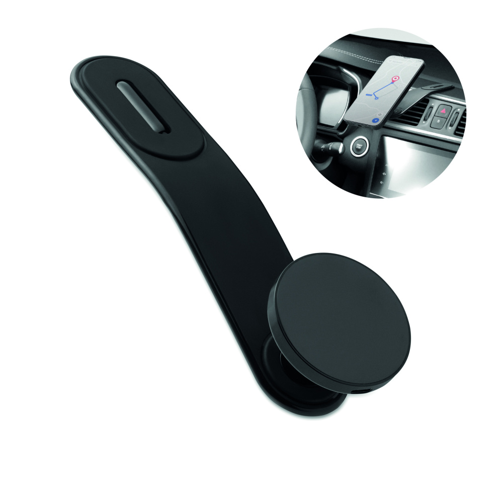 Logo trade advertising products picture of: 15W magnetic car charger