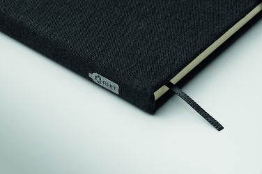 Logo trade promotional product photo of: A5 notebook with phone holder