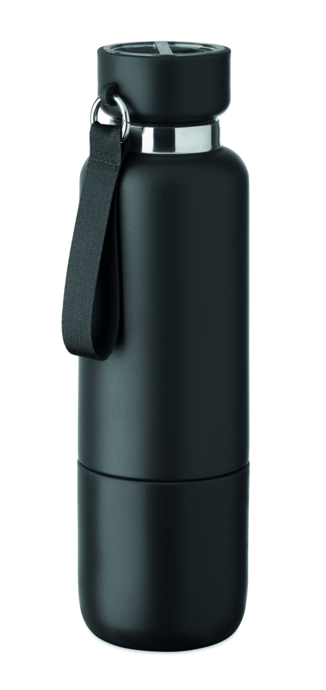 Logo trade promotional items picture of: Double wall bottle 500ml