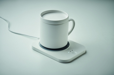 Logotrade promotional merchandise image of: Wireless charger mug warmer set