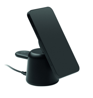 Logotrade corporate gift picture of: 3 in 1 wireless charger 15W
