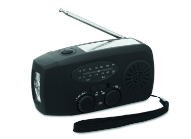 Logotrade promotional merchandise photo of: Portable radio with LED torch