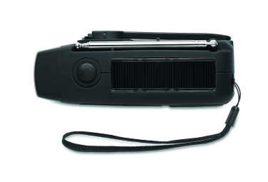 Logotrade advertising product image of: Portable radio with LED torch