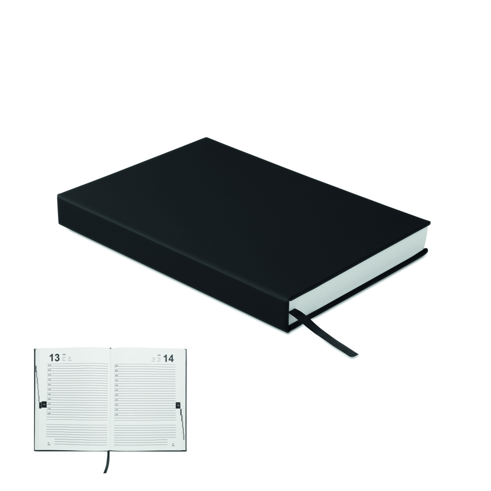 Logo trade promotional gifts picture of: A5 perpetual daily planner