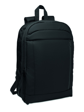 Logo trade promotional gifts image of: Expandable 600D RPET backpack