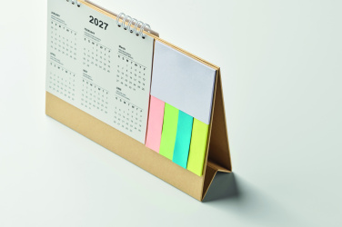 Logotrade promotional items photo of: Desk calendar with memo pad