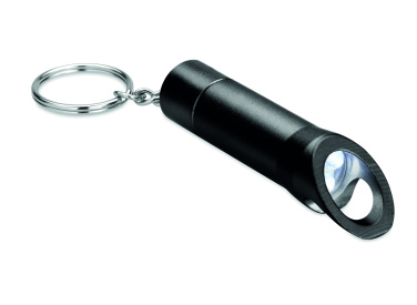 Logo trade promotional item photo of: Metal torch key ring Ylivieska