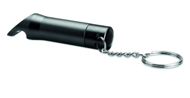 Logo trade corporate gifts image of: Metal torch key ring Ylivieska