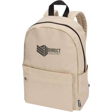 Logo trade promotional items picture of: Byron 14" GRS recycled city laptop backpack 16L