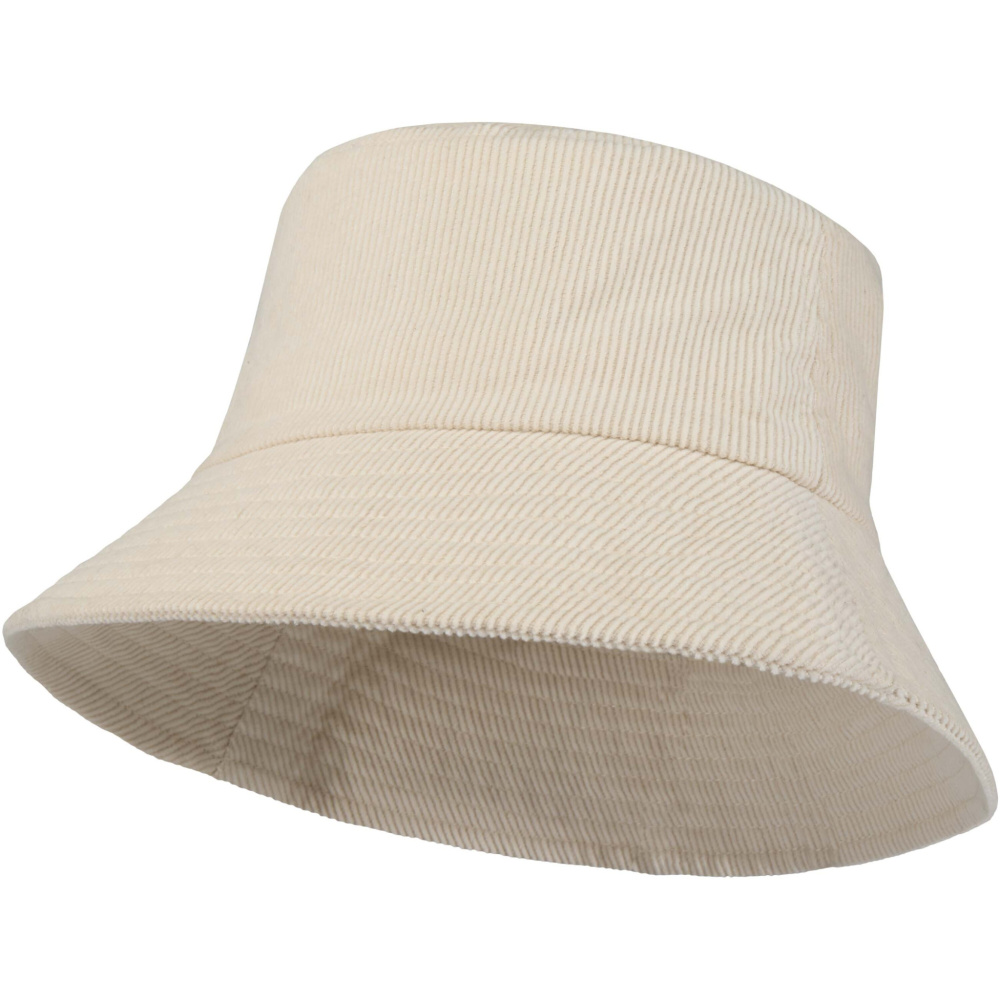 Logo trade promotional giveaways image of: Howson recycled corduroy sun hat