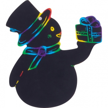 Logotrade promotional product image of: Scratch-off Christmas ornaments SOUTH POLE